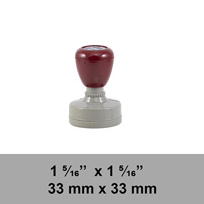 Pre-Inked HF35 Round (RS-PN-R-HF35-3)