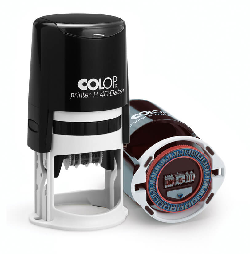 Colop PRINTER ROUND R40 DATER 24H TIME STAMP (RS-P-D-R40-24h-3)