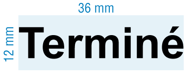 Etampe personnalisée - Terminé - inspiration 2070 (RS-PSC-2070-3)